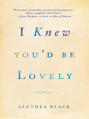 cover image of I Knew You'd Be Lovely